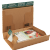 Kartonagen Post Box mit Haftklebeverschluss (3 Streifen) afbeelding 1