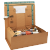 Kartonagen Post Box mit Haftklebeverschluss (7 Streifen) afbeelding 1
